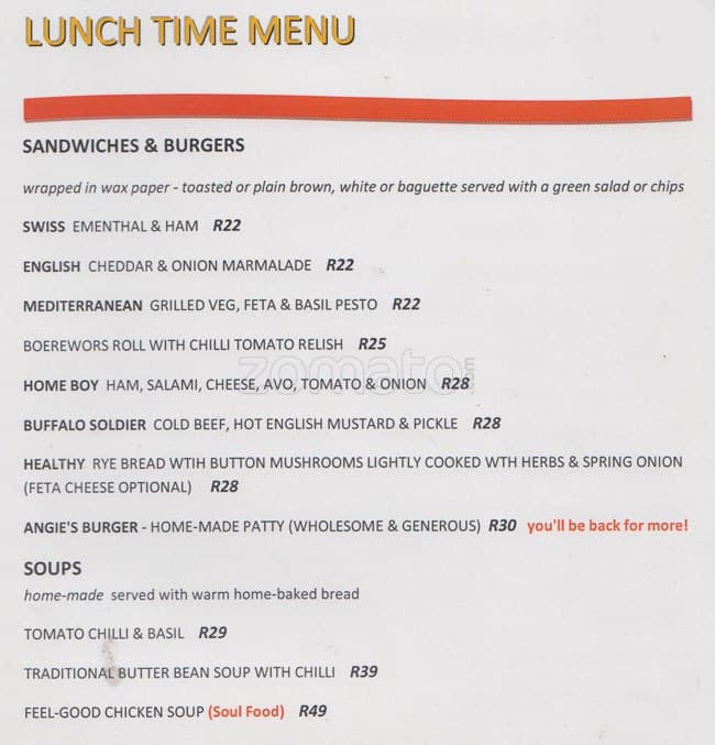 Mish Mash Menu, Menu for Mish Mash, Greenside, Johannesburg Zomato SA