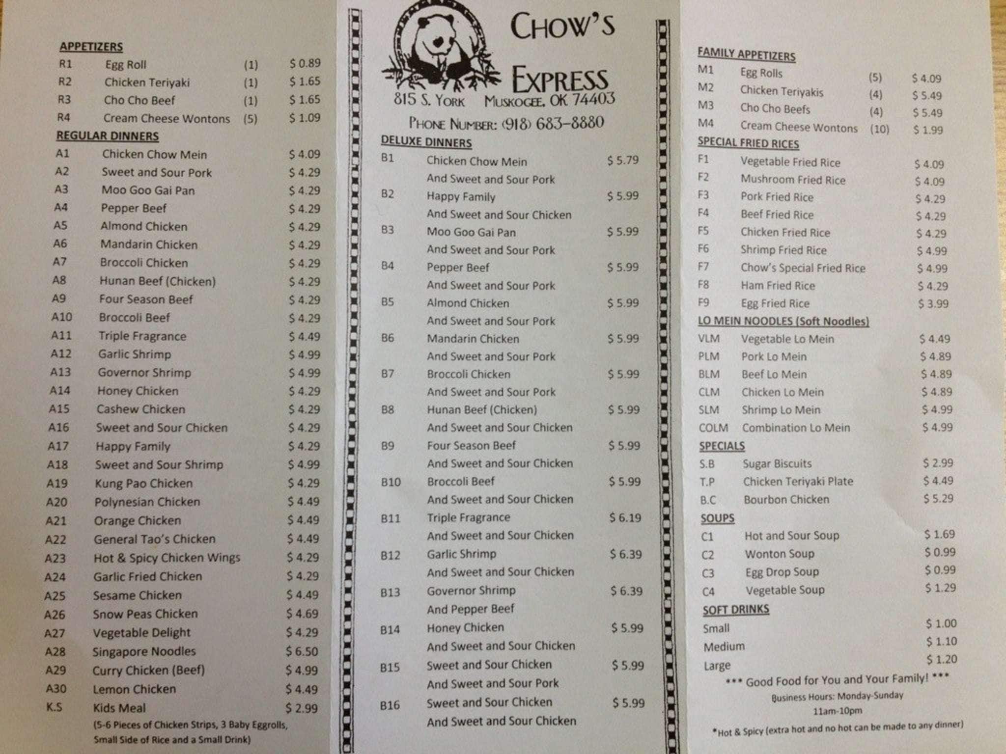 Dechinese Restaurants In Muskogee - rnhhlkn