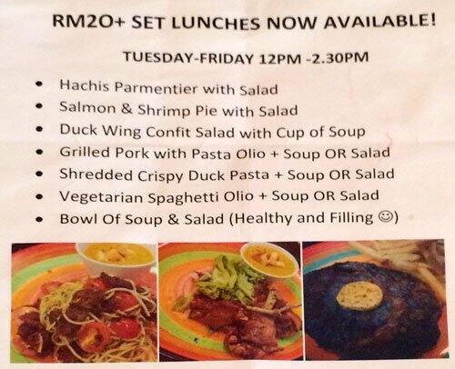 The Red Herring Menu, Menu for The Red Herring, Desa Sri Hartamas ...