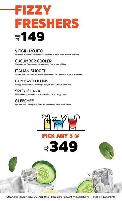 Barbeque Nation - Mumbai - Belapur menu