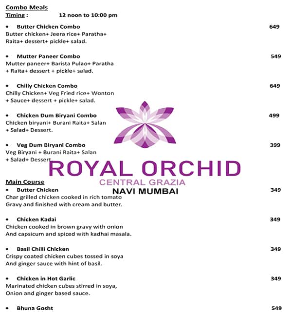 Echo menu