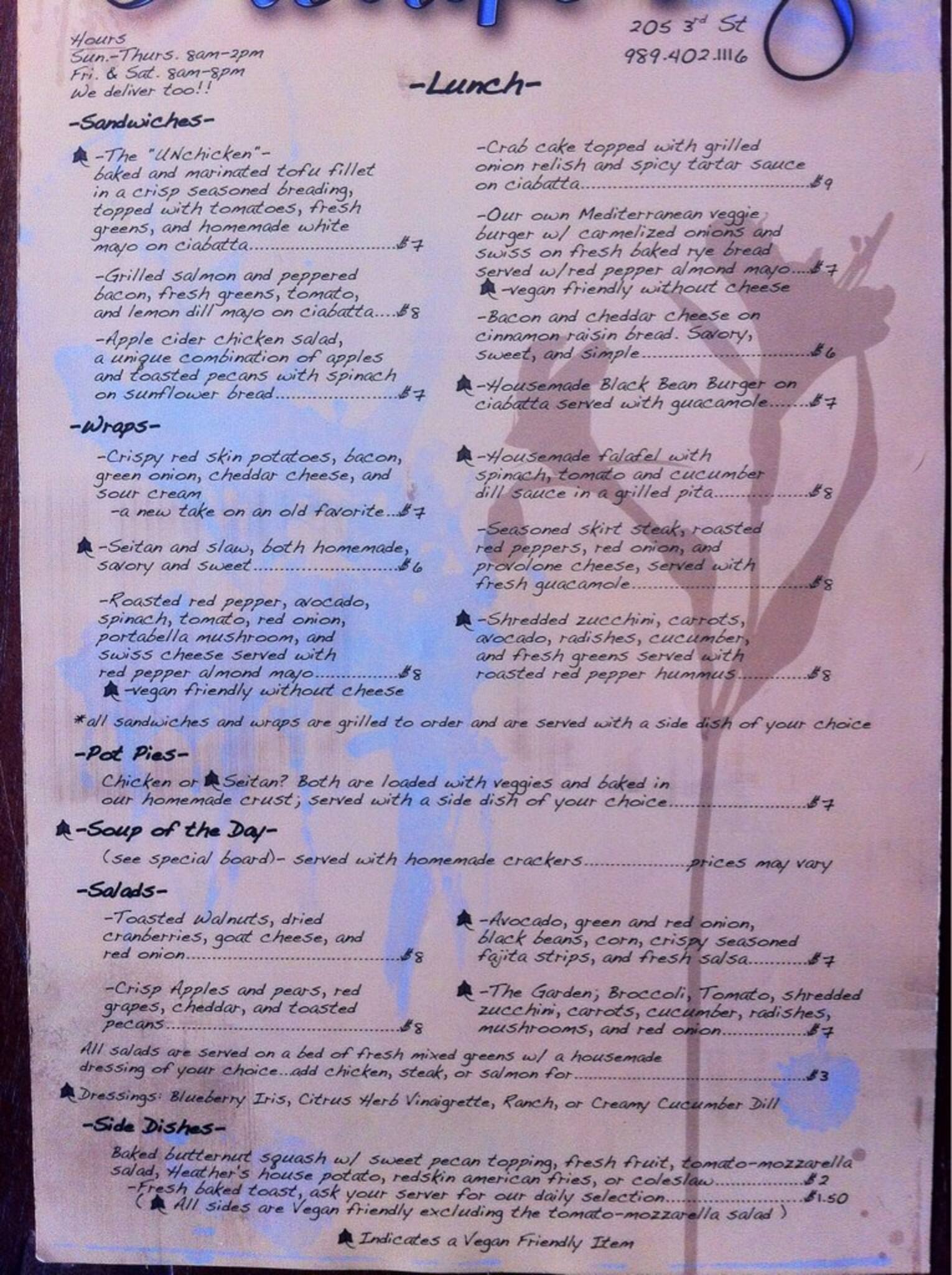 Heather's Menu, Menu for Heather's, Bay City, Saginaw Urbanspoon/Zomato