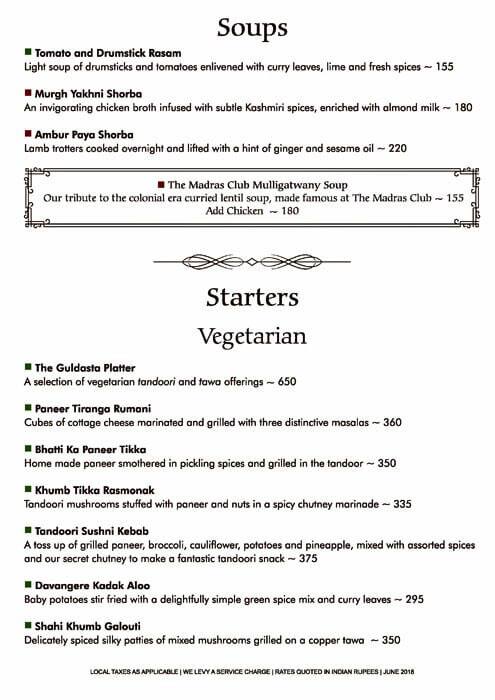 Ebony Menu Menu For Ebony Mg Road Bangalore Zomato