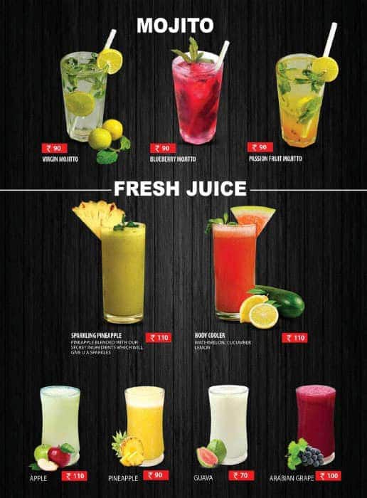 Menu at Copper Kitchen Mogappair, Chennai