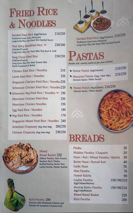 Copper Kitchen Menu Menu For Copper Kitchen Velachery Chennai