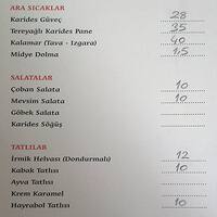duru balik menu duru balik mimaroba istanbul icin menu