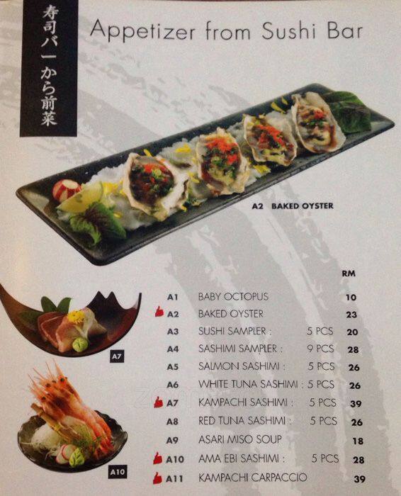 Fugu Menu, Menu for Fugu, Damansara Jaya, Selangor Zomato Malaysia