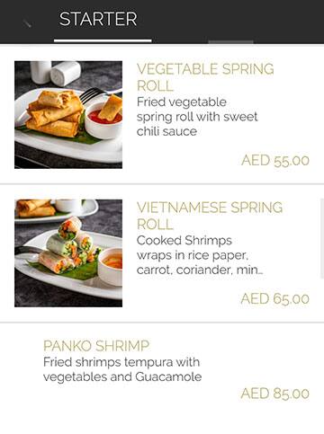 Menu at Mangroves Lounge pub & bar, Abu Dhabi