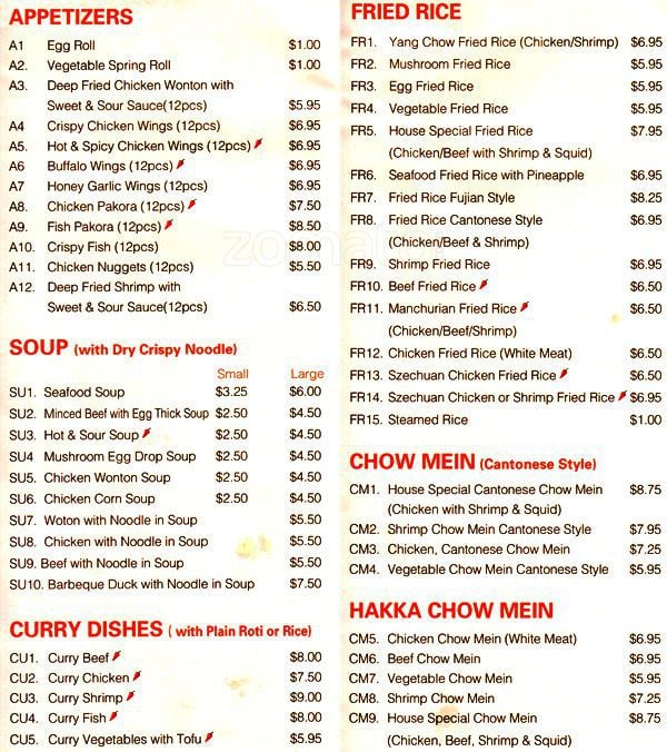 Wok & Fortune Menu, Menu for Wok & Fortune, Scarborough, Toronto