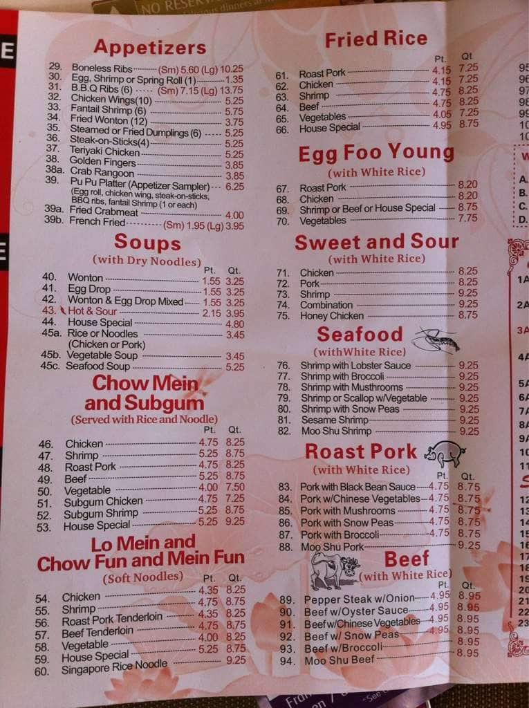 golden star staten island menu