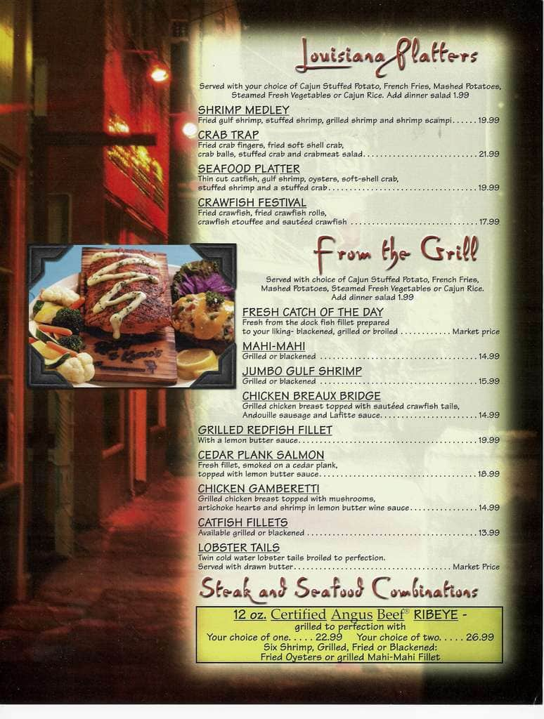 menu-at-ralph-kacoo-s-restaurant-bossier-city