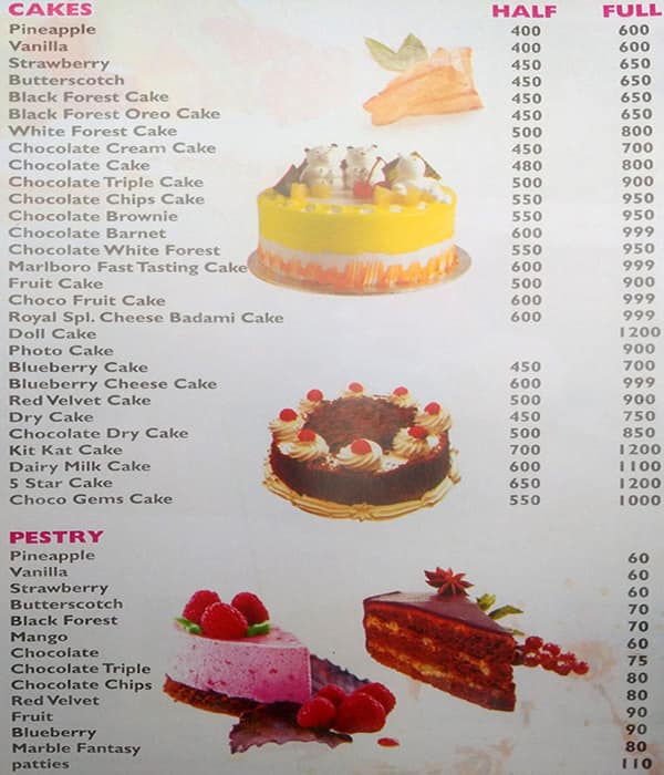 D Cake Plaza in Padur,Chennai - Order Food Online - Best Cake Manufacturers  in Chennai - Justdial