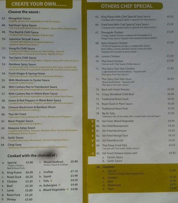 Lemon House Menu, Menu for Lemon House, Staines, London Zomato UK