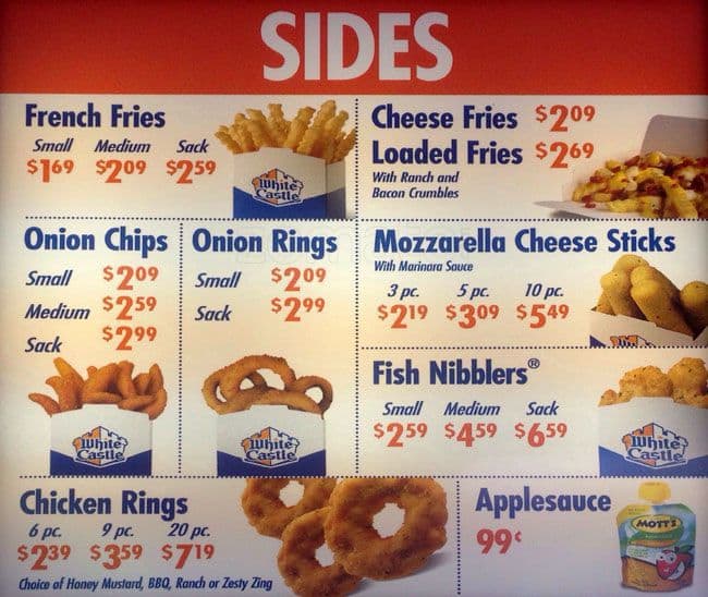 White Castle Menu Bruin Blog   B115c59afc121573b86fc362c6ffc832 