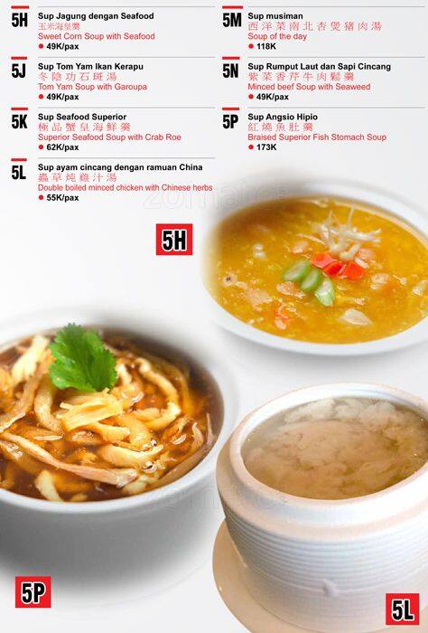 Feyloon menu