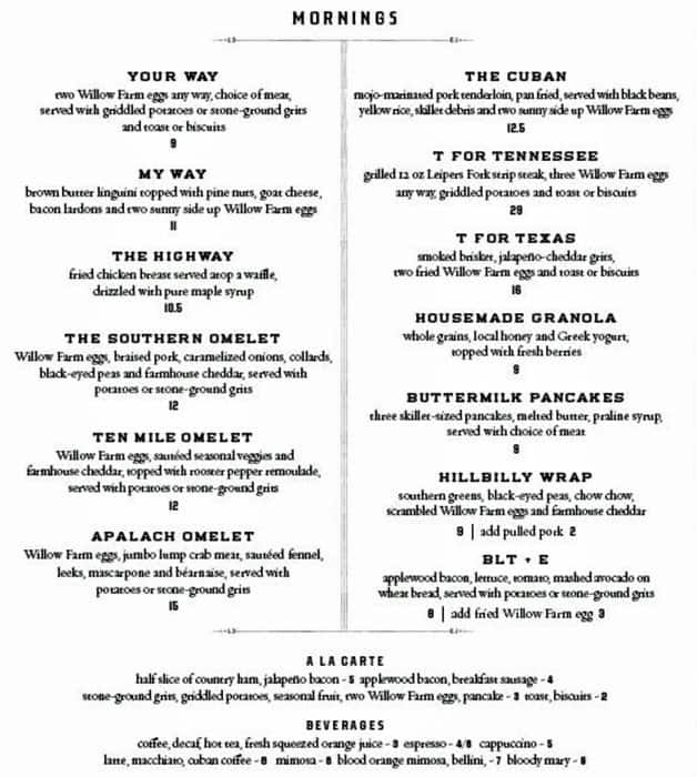 chopper nashville menu