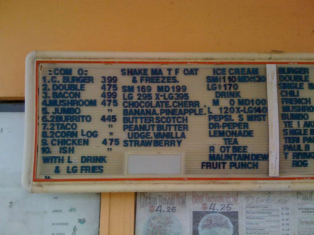 Maricopa Jolly Cone Menu, Menu for Maricopa Jolly Cone, Maricopa