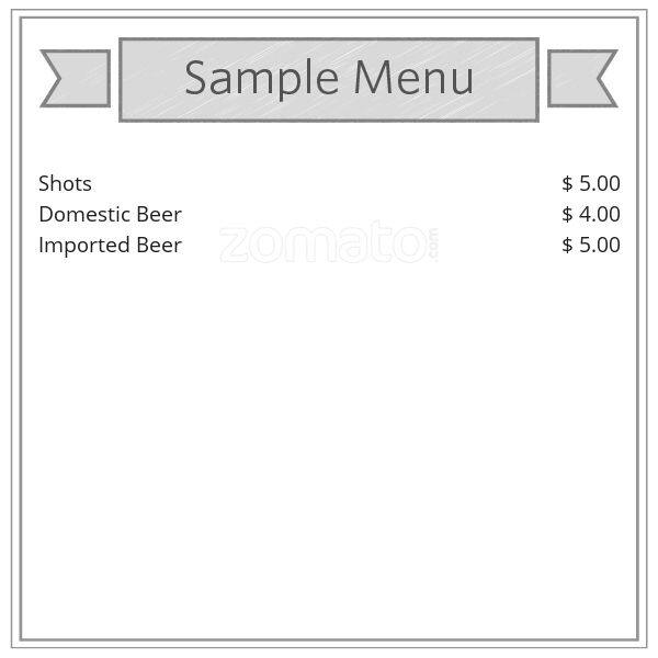 Red Rouge Cafe Restaurant menu