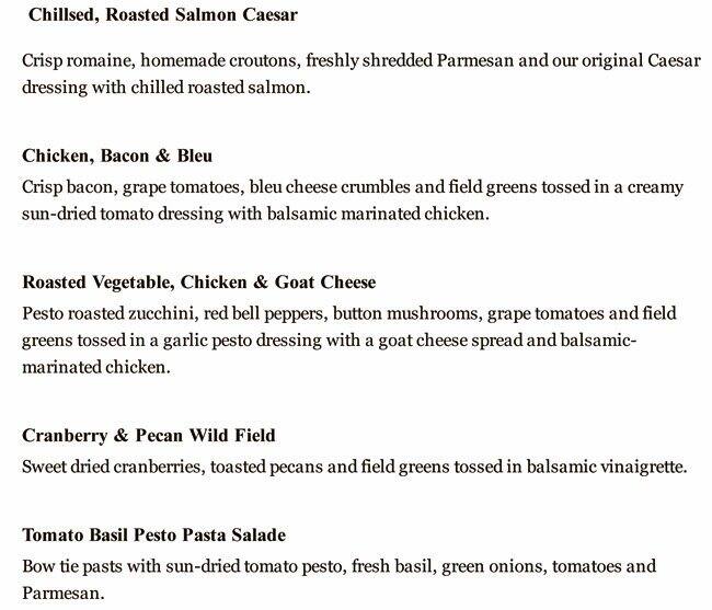 Menu at la Madeleine cafe, Harahan, S Clearview Pkwy Suite 1314 Ste 1314