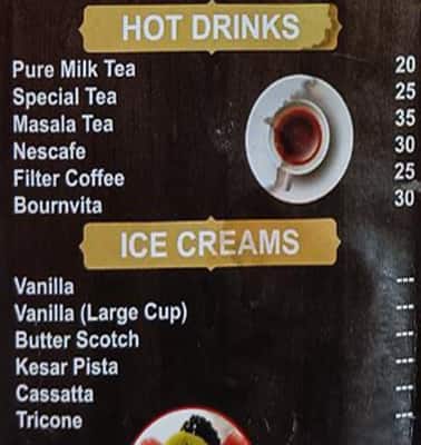 Prema Vihar (Pure Veg) menu