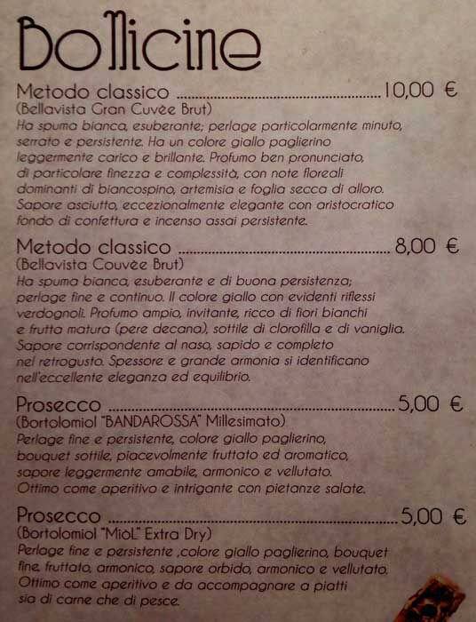 Menu di Vintage Cafe 