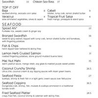 Chart House Menu Menu For Chart House Fisherman S Wharf San