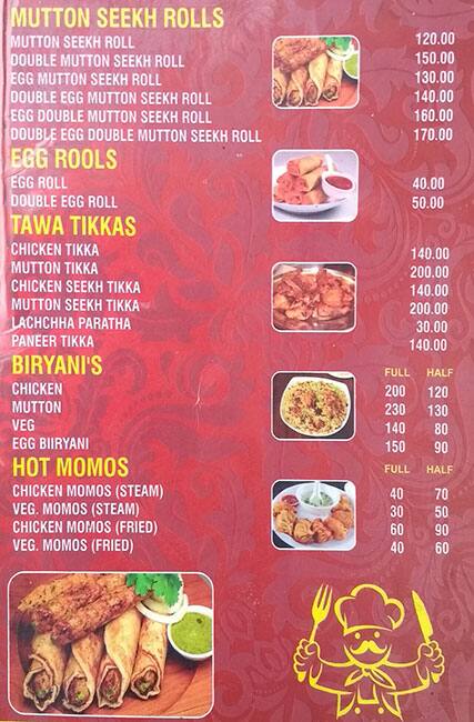 Roll Hub menu