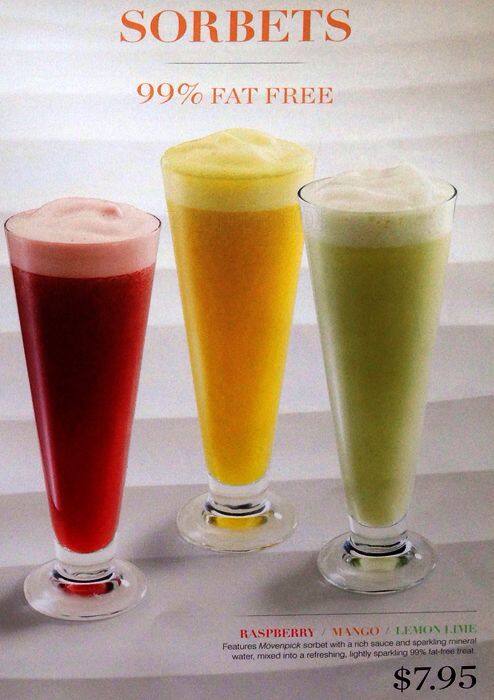 Carta de Mövenpick