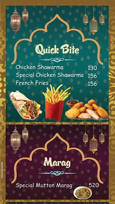 Menu at FIRE & ICE MANDI RESTAURANT, Hyderabad