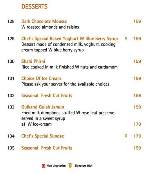 Citrus Cafe By Lemon Tree menu