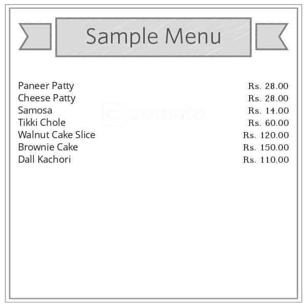 Shri Krishna - Bakery & Dairy menu