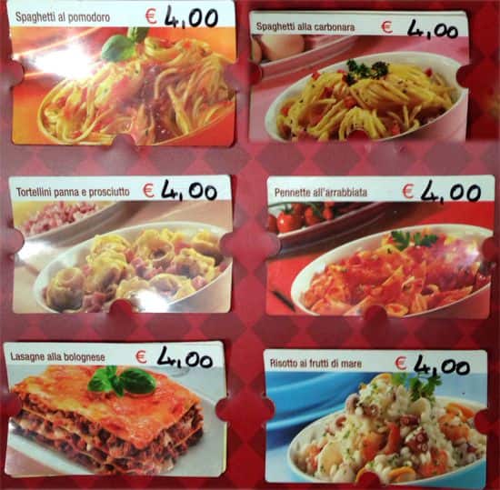 Menu di Bar Caracciolo 