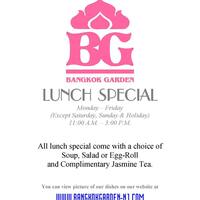 Bangkok Garden Thai Hackensack Hackensack