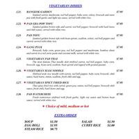 Bangkok Garden Thai Menu Menu For Bangkok Garden Thai Hackensack