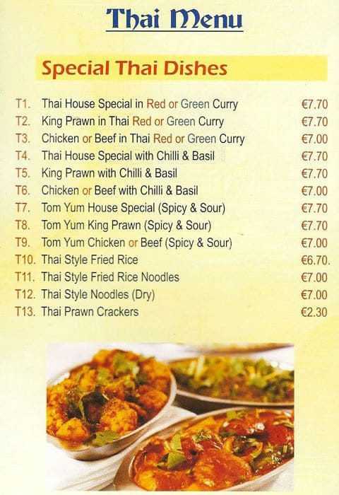 Carta de China Inn
