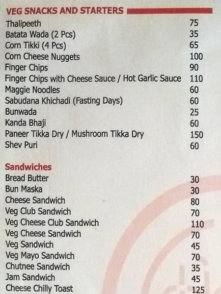 Kollage Food Court menu