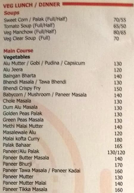 Kollage Food Court menu