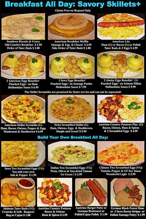 Magic Flavors menu
