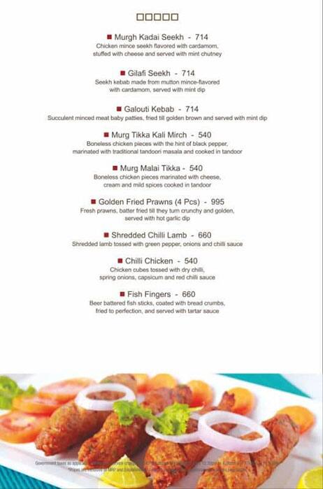 World Cafe - Vibe By The LaLiT Traveller menu