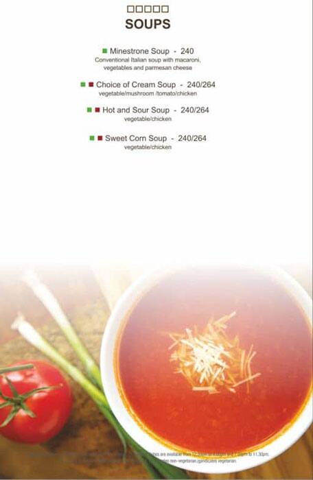 World Cafe - Vibe By The LaLiT Traveller menu
