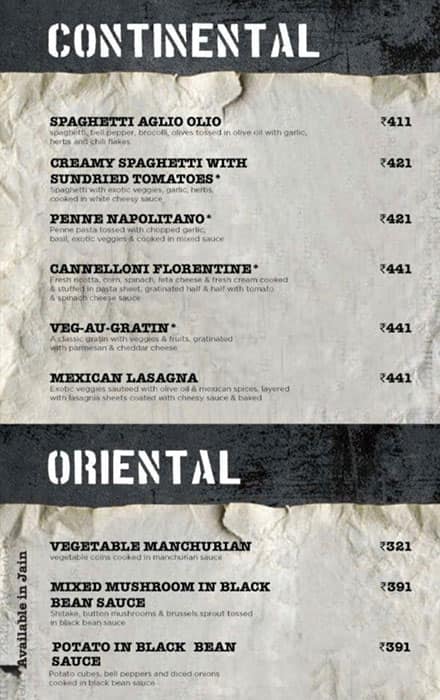 Kaidi Kitchen menu