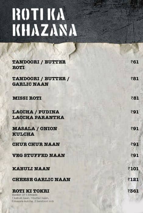 Kaidi Kitchen menu