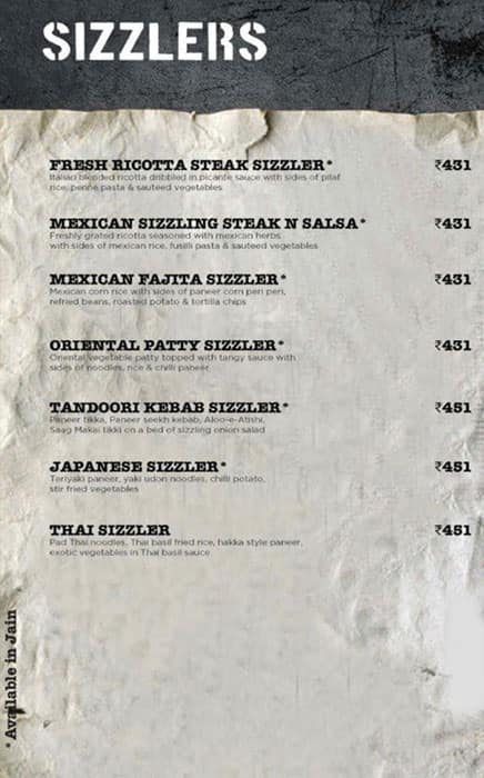 Kaidi Kitchen menu