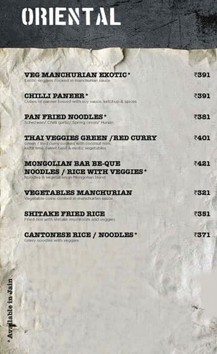 Kaidi Kitchen menu