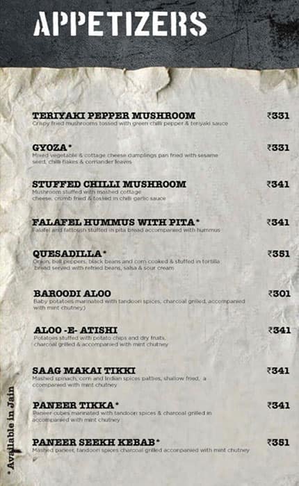 Kaidi Kitchen menu