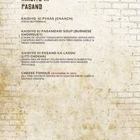 Kaidi Kitchen Camac Street Area Kolkata