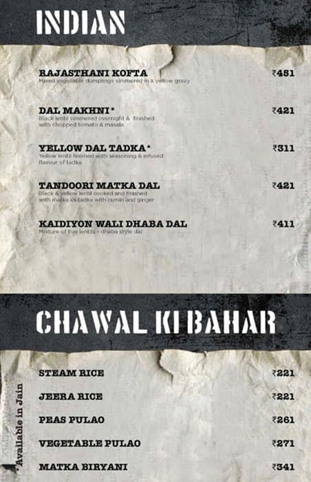 Kaidi Kitchen menu