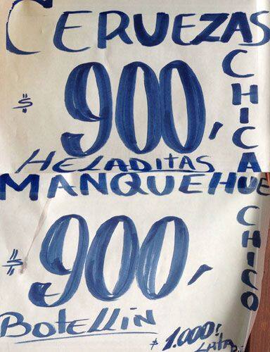 San Jorge menu