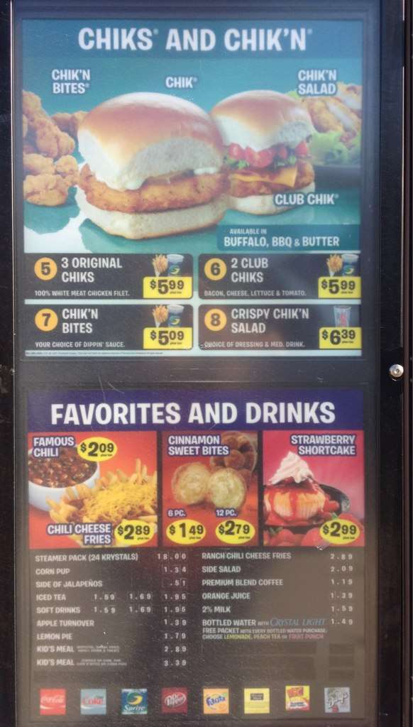 Krystal menu