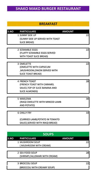 Shako Mako Restaurant Menu For Umm Shako Mako Restaurant Umm Suqeim Menu